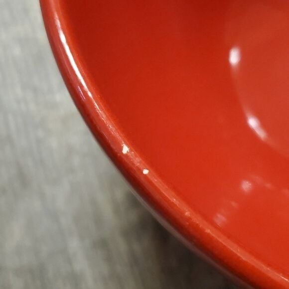 Waechtersbach Germany Red Bowl Ceramic Dish Soup Cereal 5¾" - Picture 7 of 10